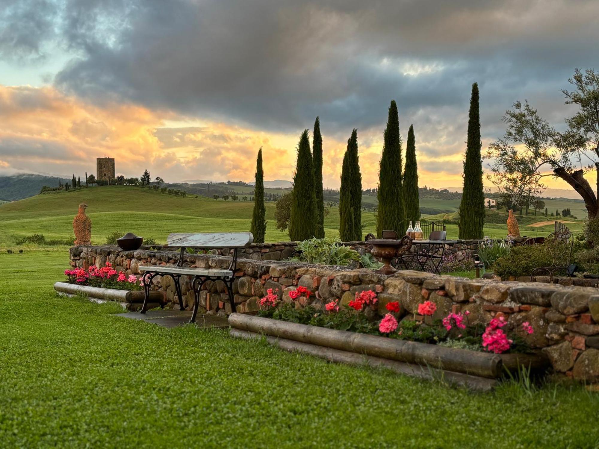 Hotel Dimora Buonriposo Pienza Country House Contignano Esterno foto